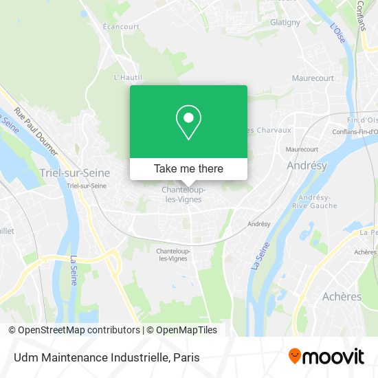 Udm Maintenance Industrielle map