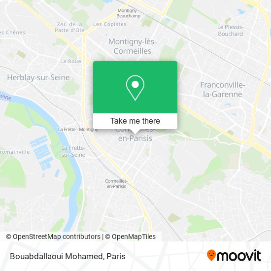 Bouabdallaoui Mohamed map