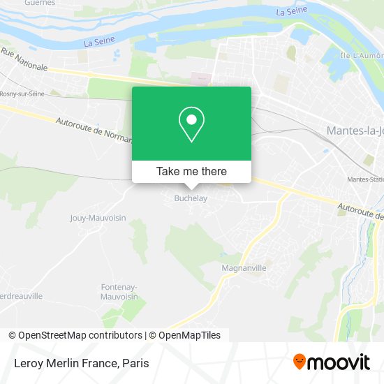 Mapa Leroy Merlin France