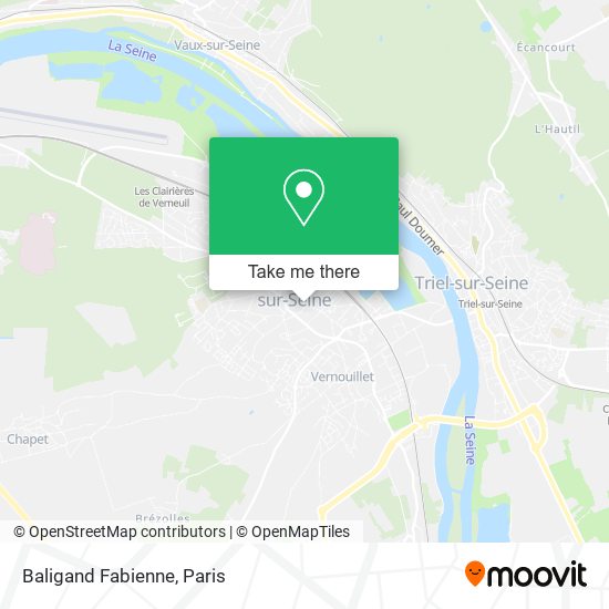 Baligand Fabienne map