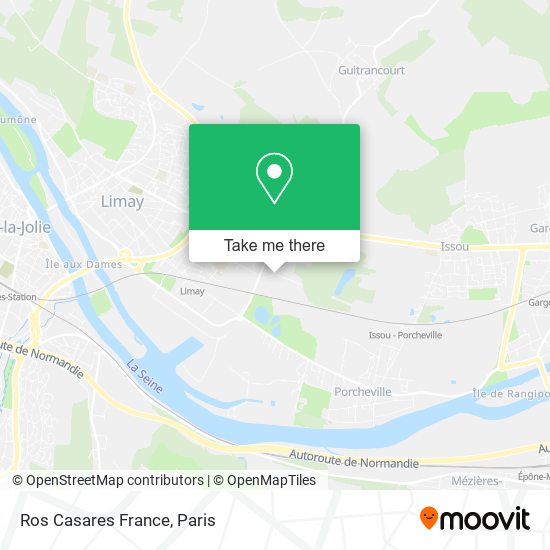 Ros Casares France map