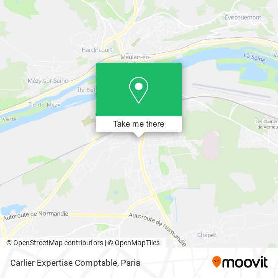 Mapa Carlier Expertise Comptable