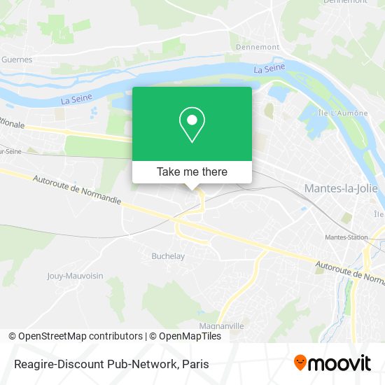 Mapa Reagire-Discount Pub-Network