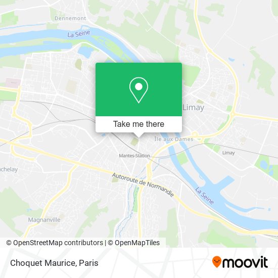 Mapa Choquet Maurice