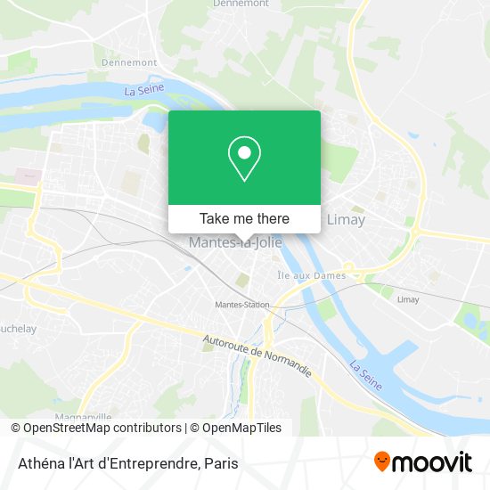 Athéna l'Art d'Entreprendre map