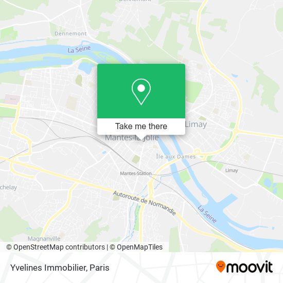 Mapa Yvelines Immobilier