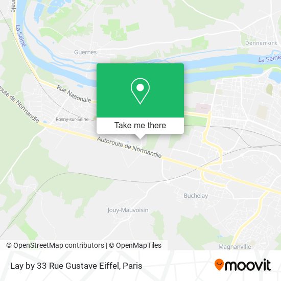 Lay by 33 Rue Gustave Eiffel map