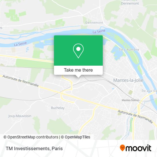 TM Investissements map