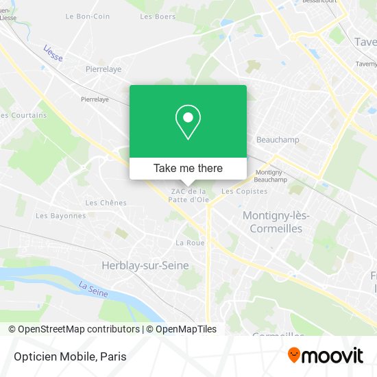 Mapa Opticien Mobile