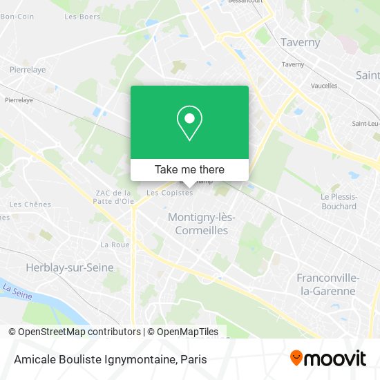 Amicale Bouliste Ignymontaine map