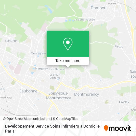 Mapa Développement Service Soins Infirmiers à Domicile