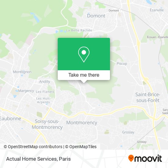 Mapa Actual Home Services