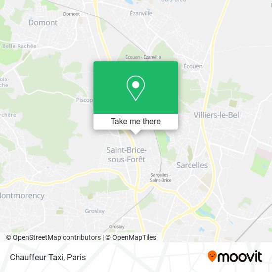 Mapa Chauffeur Taxi