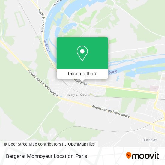 Bergerat Monnoyeur Location map