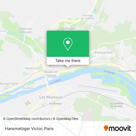 Mapa Hansmetzger Victor