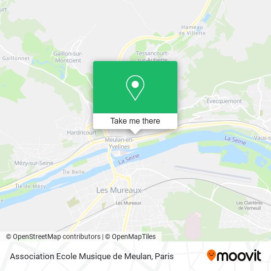 Mapa Association Ecole Musique de Meulan