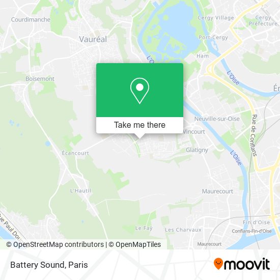 Battery Sound map