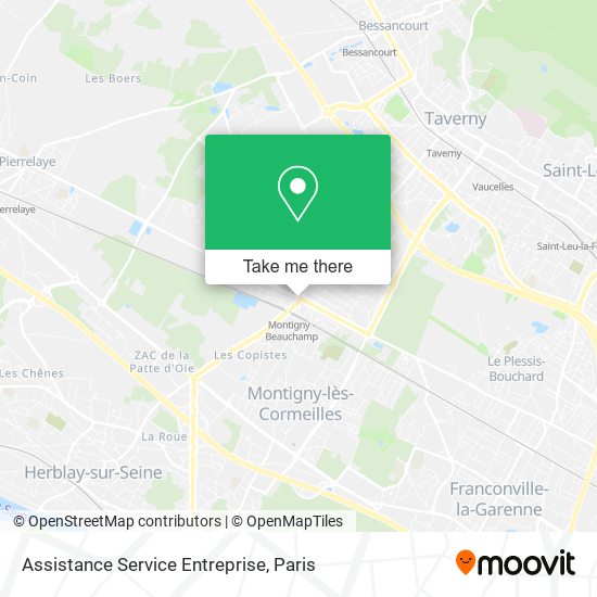 Mapa Assistance Service Entreprise