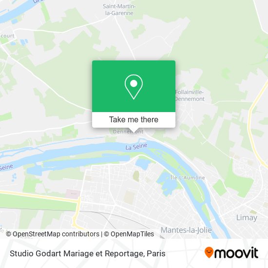 Mapa Studio Godart Mariage et Reportage