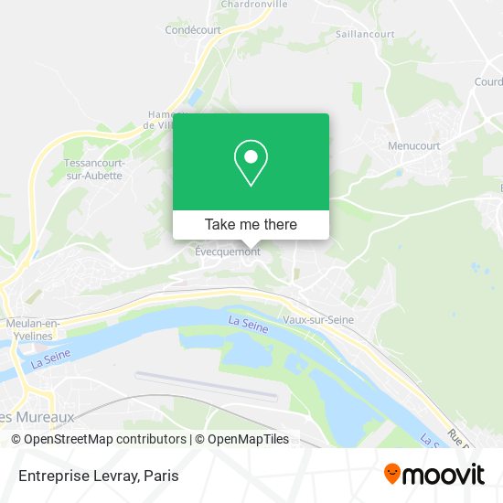 Entreprise Levray map