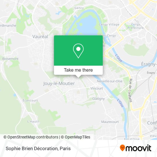 Sophie Brien Décoration map