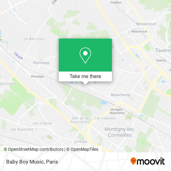 Baby Boy Music map