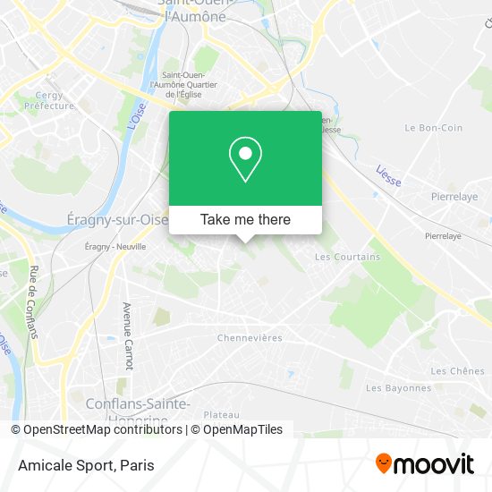Mapa Amicale Sport