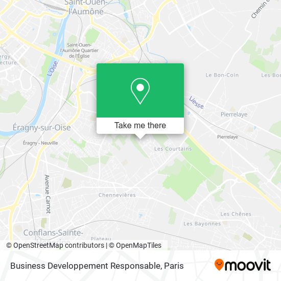 Business Developpement Responsable map