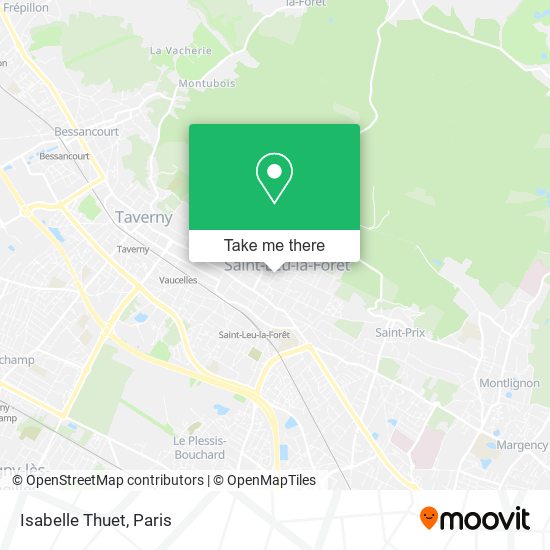 Isabelle Thuet map