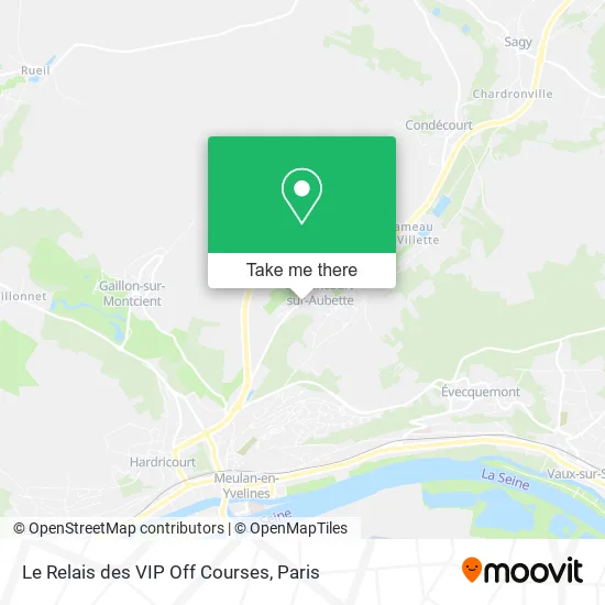 Le Relais des VIP Off Courses map