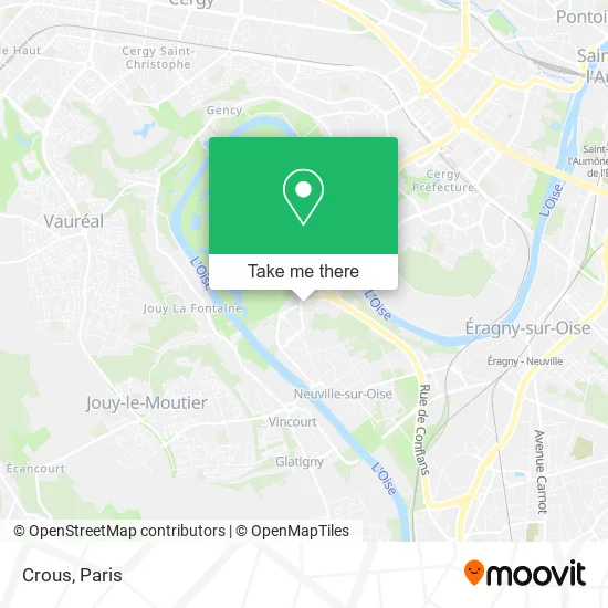 Crous map