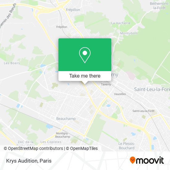 Krys Audition map