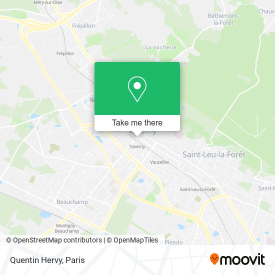 Quentin Hervy map