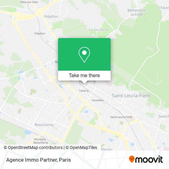 Agence Immo Partner map