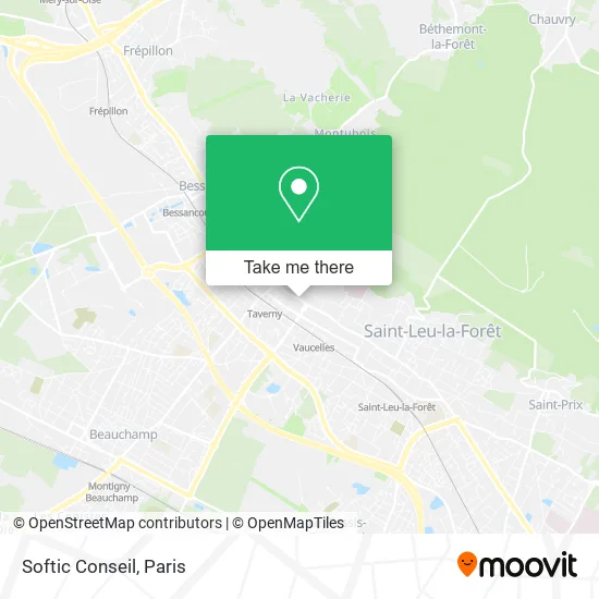 Softic Conseil map