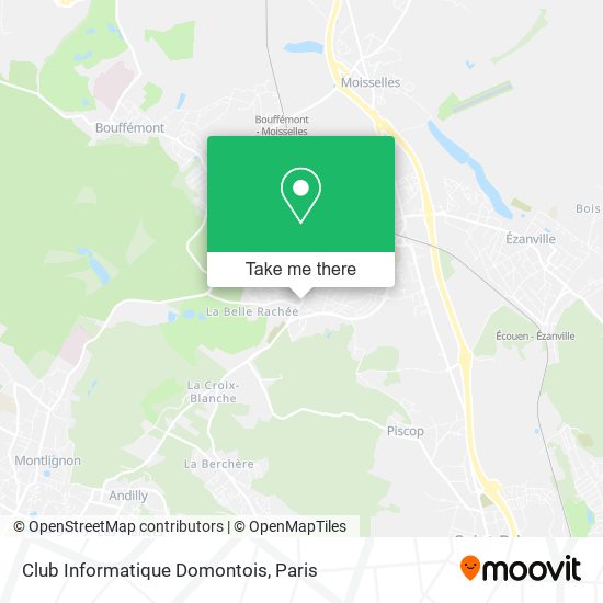 Club Informatique Domontois map