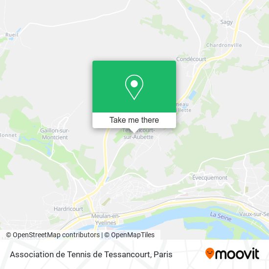 Association de Tennis de Tessancourt map