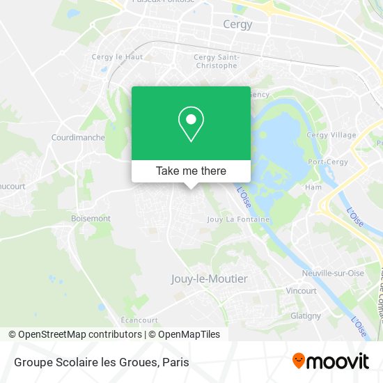 Groupe Scolaire les Groues map