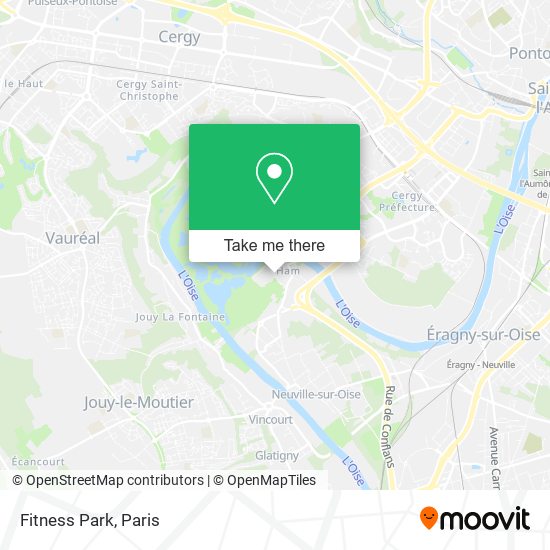 Fitness Park map