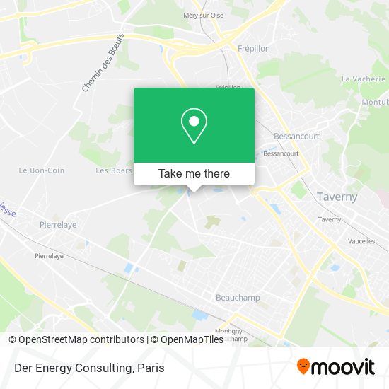 Der Energy Consulting map