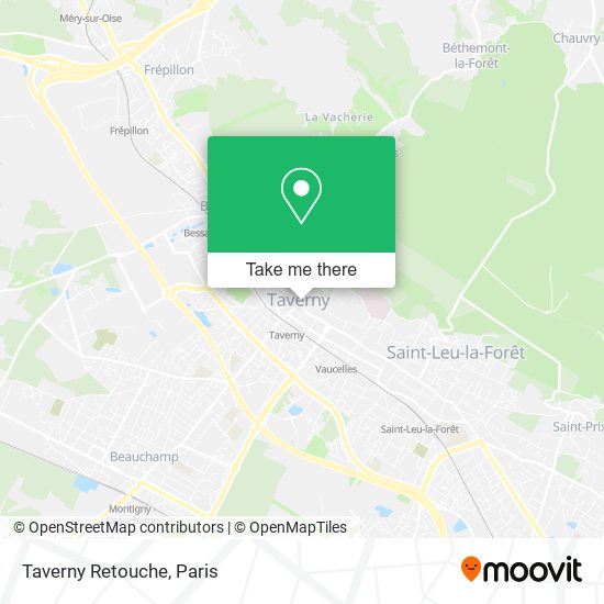 Taverny Retouche map