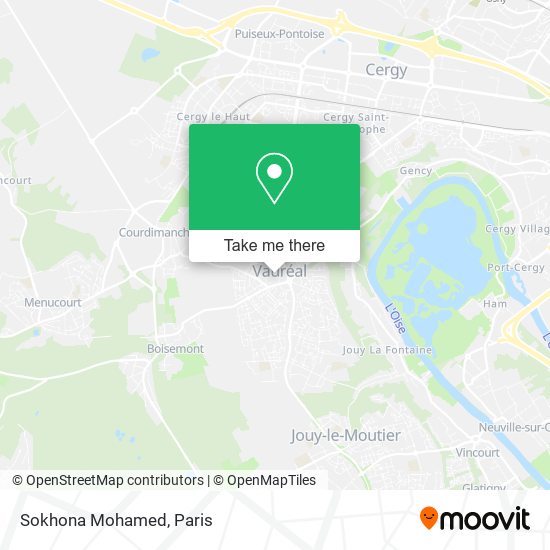 Mapa Sokhona Mohamed