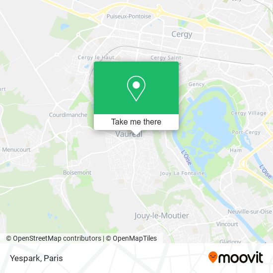 Yespark map