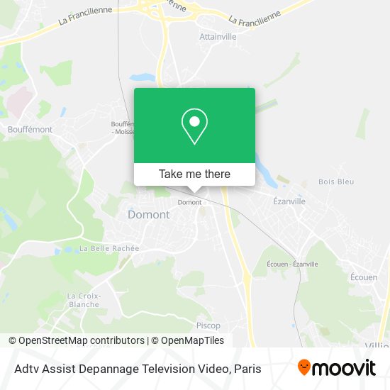 Mapa Adtv Assist Depannage Television Video