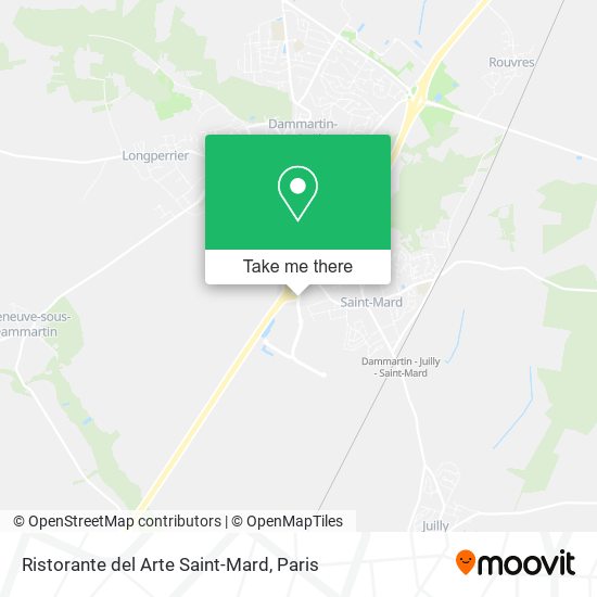 Ristorante del Arte Saint-Mard map