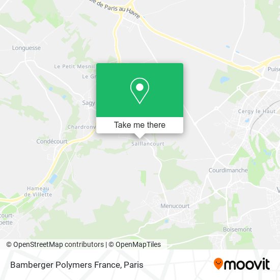 Mapa Bamberger Polymers France