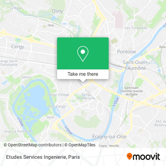 Etudes Services Ingenierie map