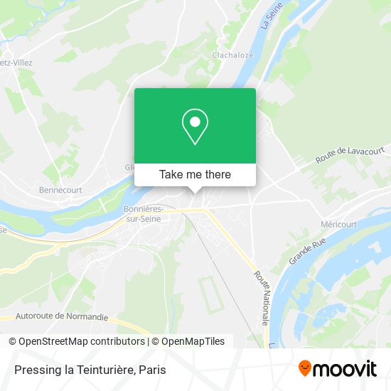 Pressing la Teinturière map