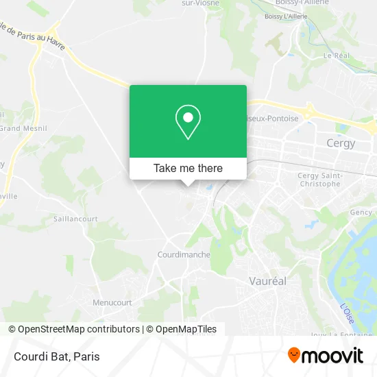 Courdi Bat map