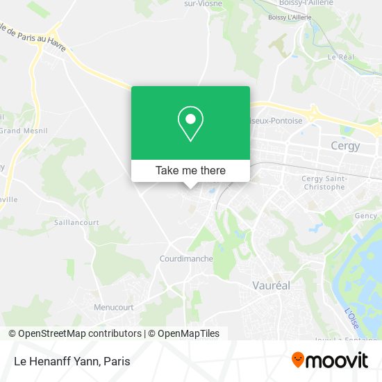 Le Henanff Yann map